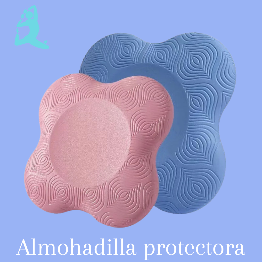 Almohadilla protectora de rodillas para yoga y pilates - 2 piezas