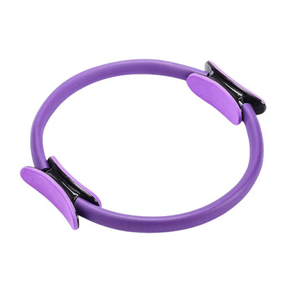 1Pc Yoga Pilates Ring Durable Non-Slip Exercise Circle Fitness Magic Circle for Toning Sculpting Pilates Ring Flexibility